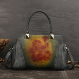 Vintage leather handbag