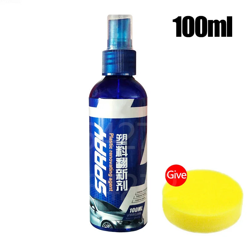 Goating Wax - Auto Plastic Restorer Back To Black Gloss Car Cleaning Products
