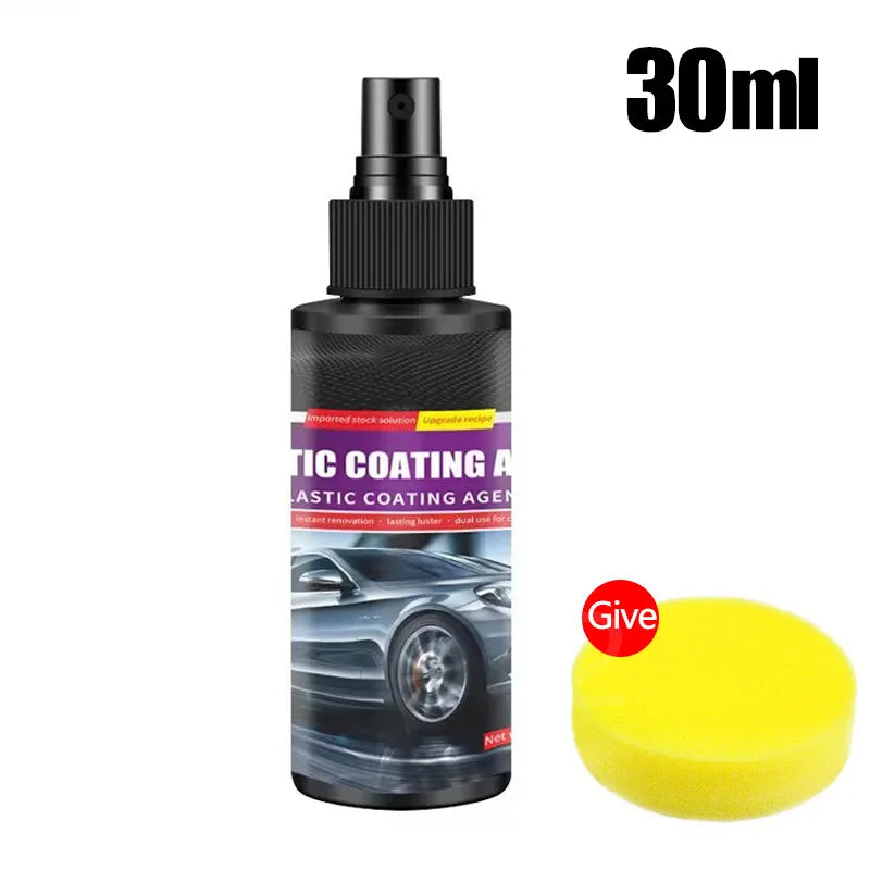 Goating Wax - Auto Plastic Restorer Back To Black Gloss Car Cleaning Products
