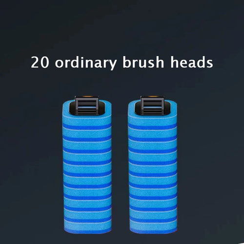 Disposable Toilet Brush with Replacement Brush Head Wall-Mounted No