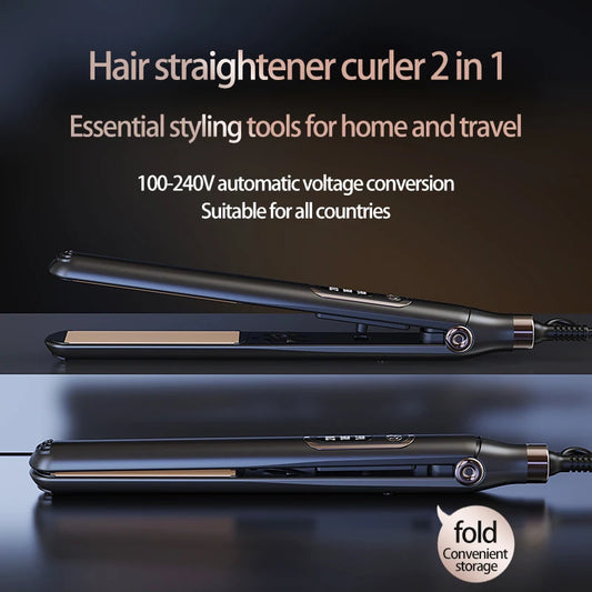 Fast Heating Hair Straightener Curler 2 in 1 For Xiaomi