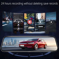 JISUIDA - Reverse car rearview mirror dashcam HD streaming
