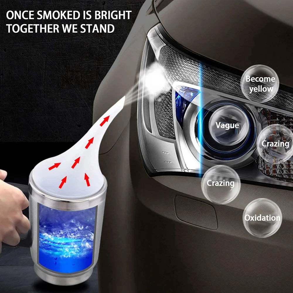 Car Headlight - Polishing Liquid Polymer