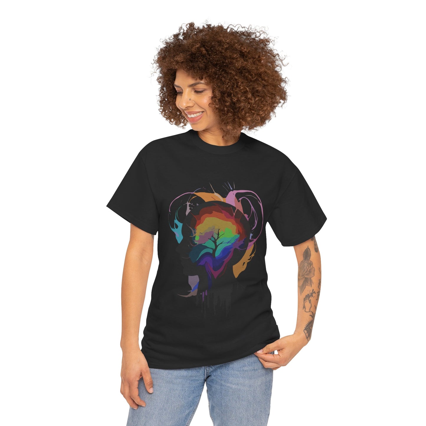 brain tree Unisex Heavy Cotton Tee