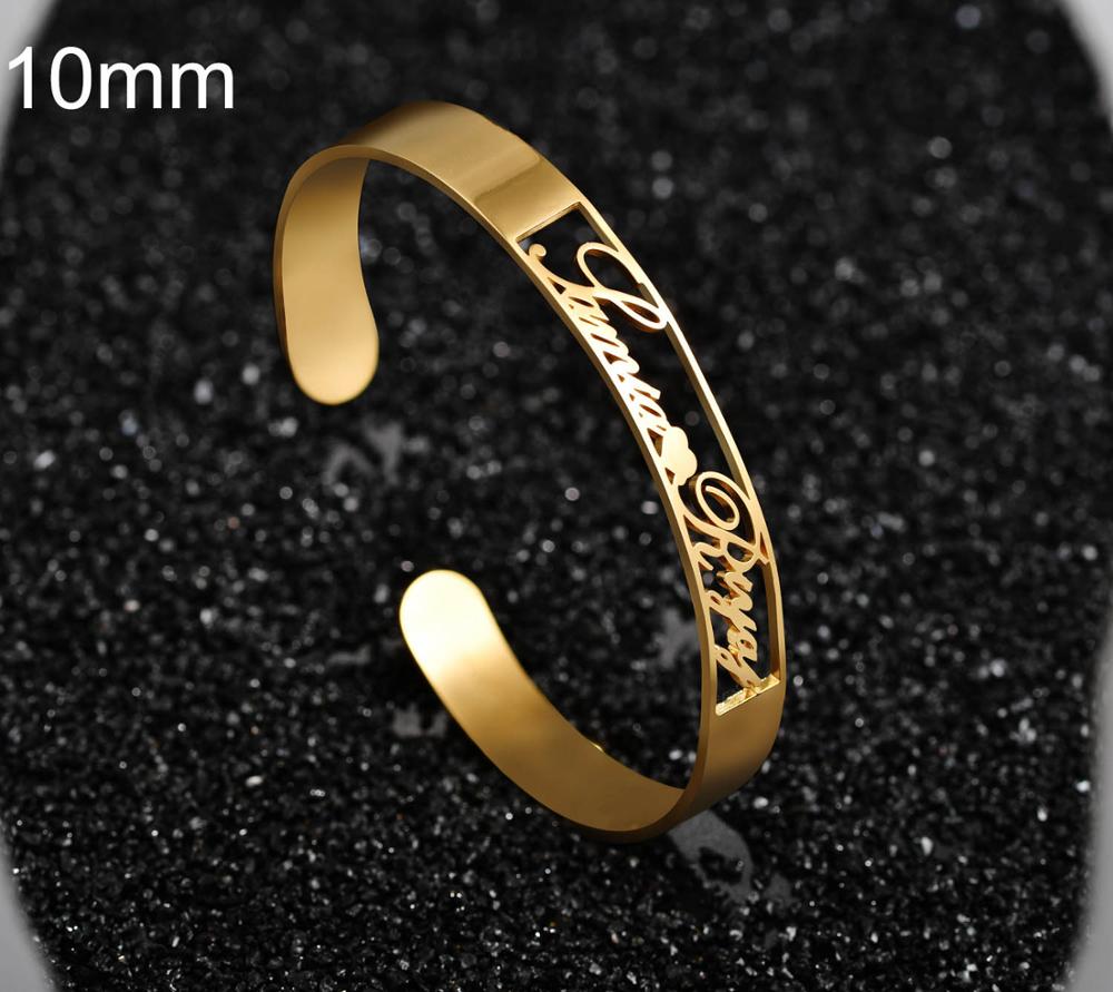 Customized Name Stainless Bracelet