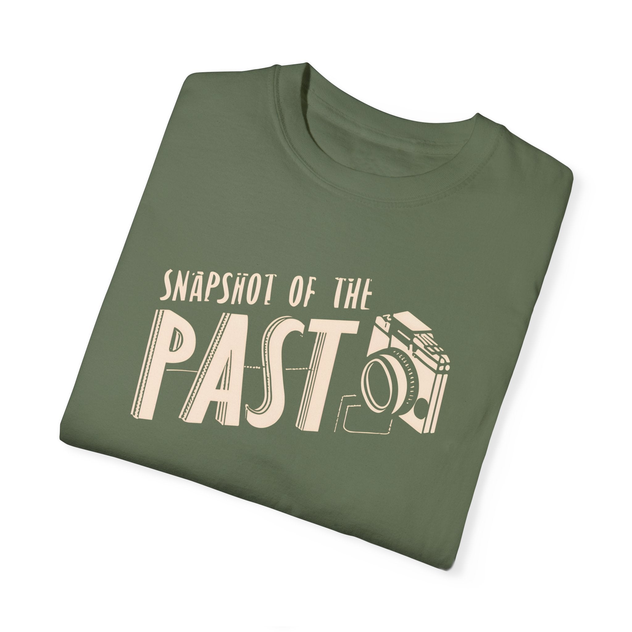 Snapshop of the  past Unisex Garment-Dyed T-shirt