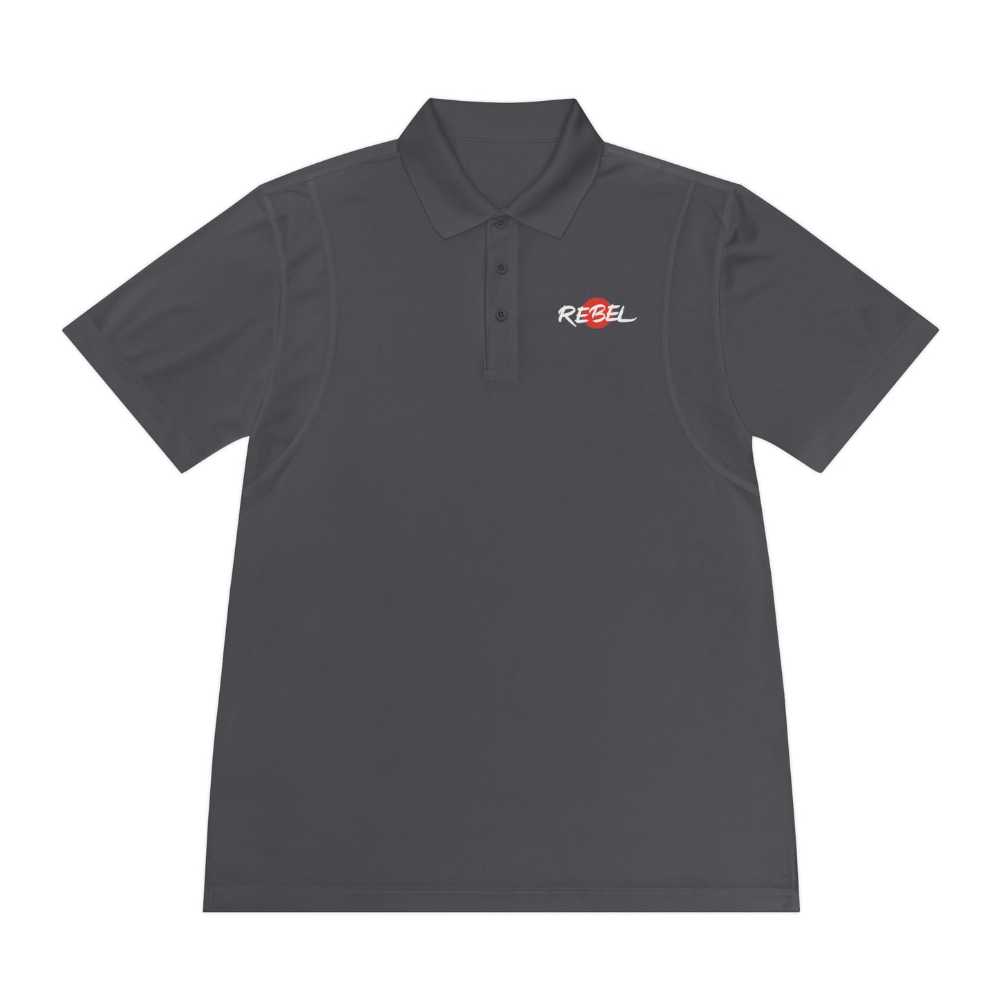 Rebel - Red Dot Men's Sport Polo Shirt