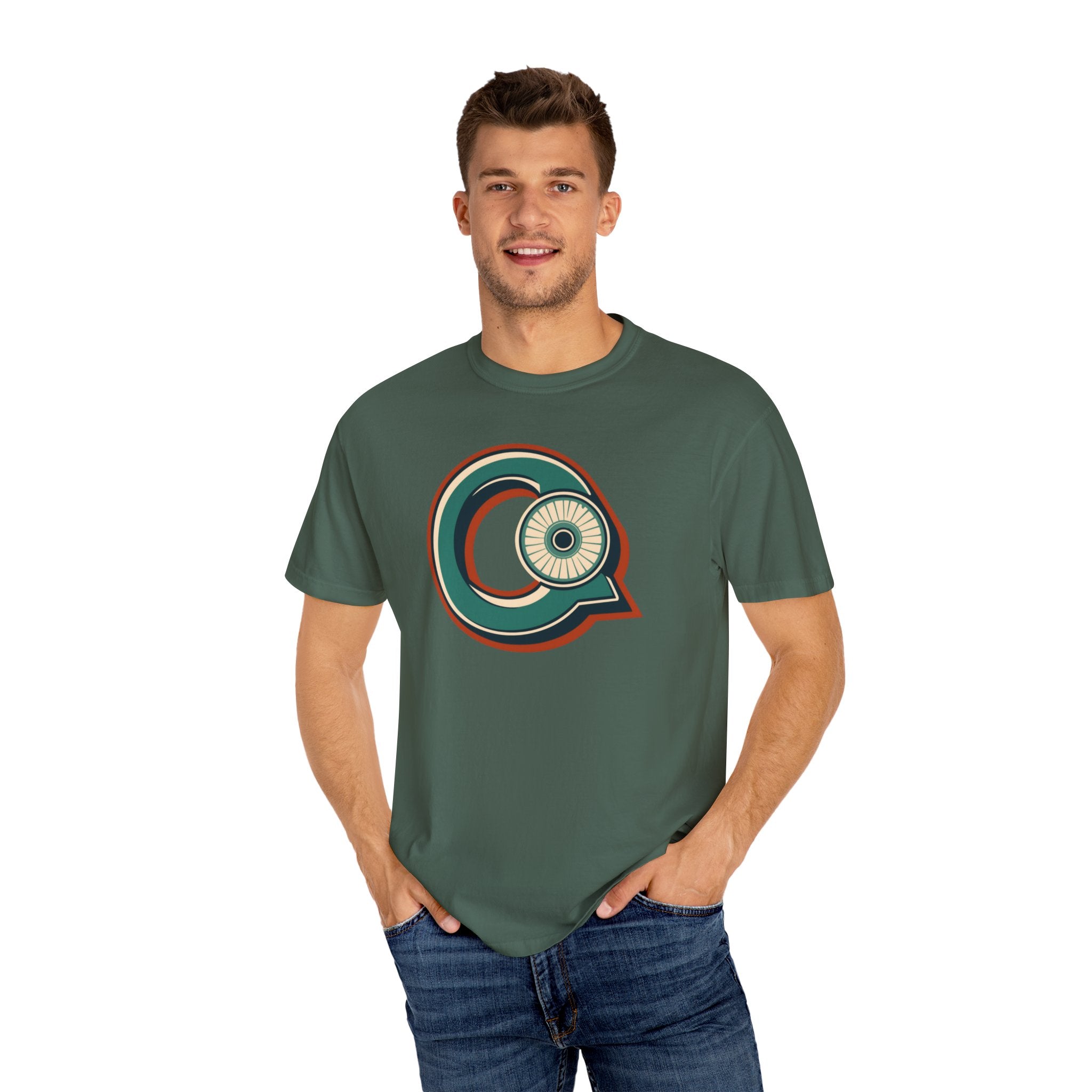 O Classic Revival Unisex Garment-Dyed T-shirt