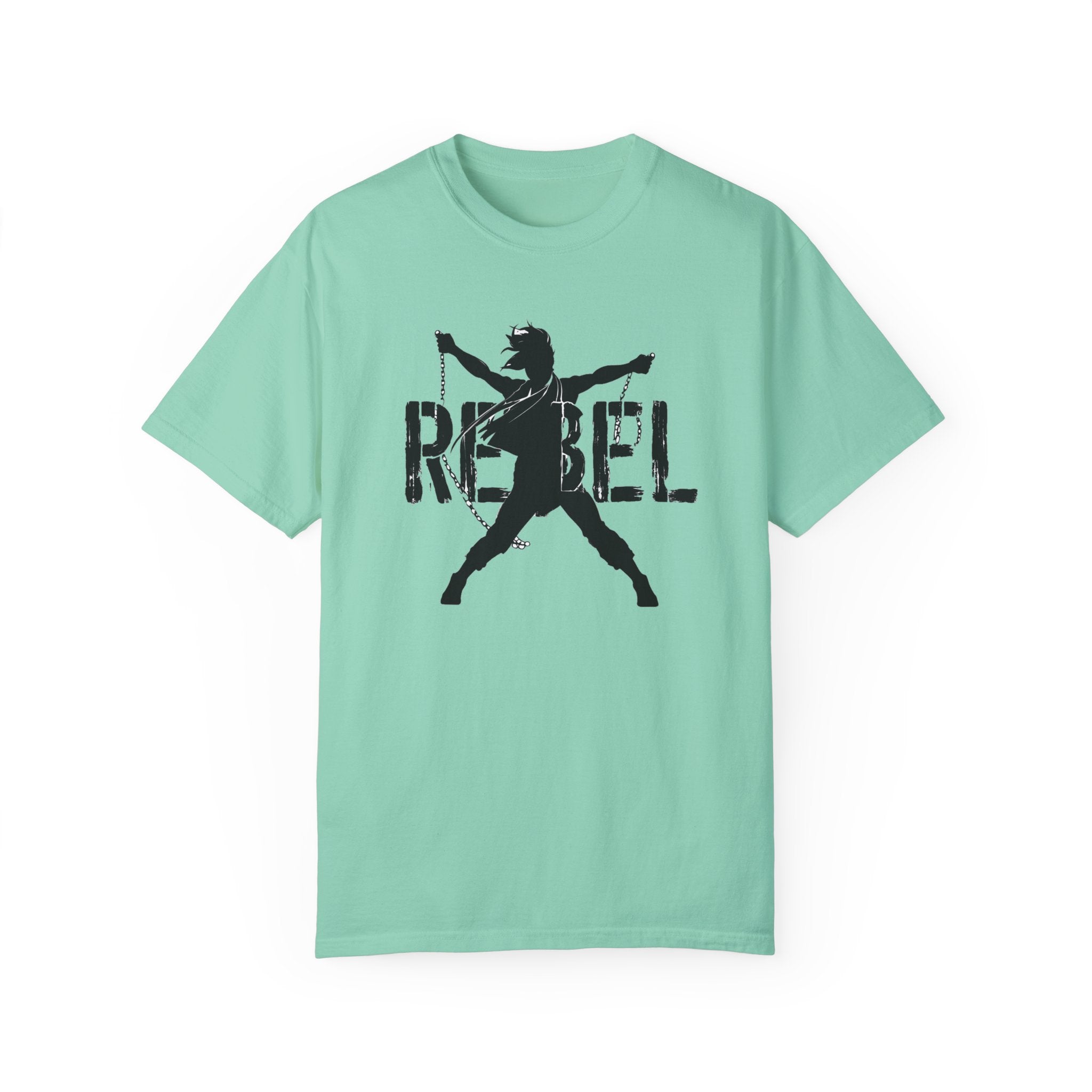 Rebel Unisex Garment-Dyed T-shirt