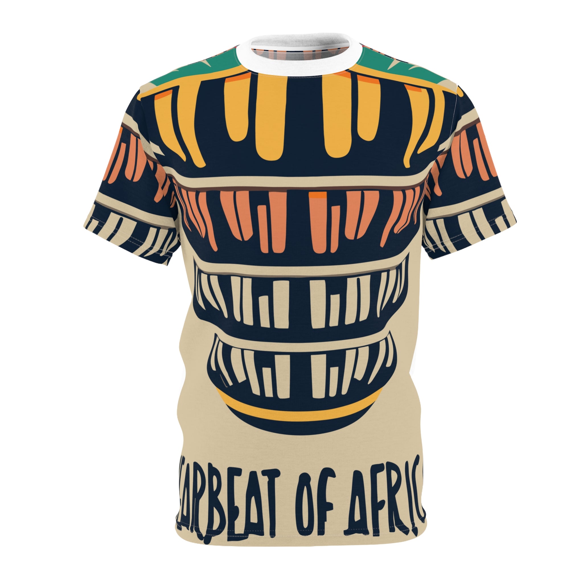 Heartbeat of Africa Unisex Cut & Sew Tee