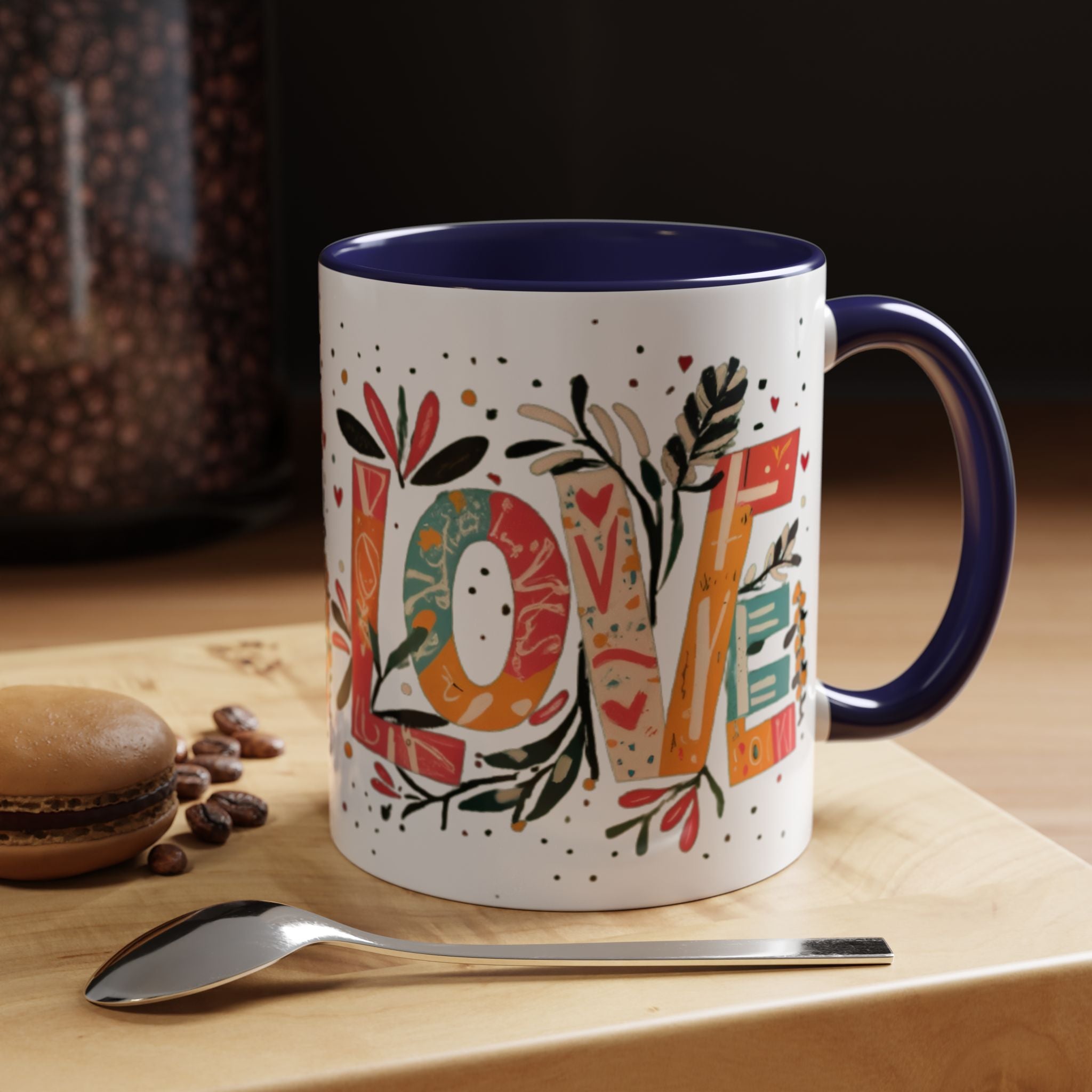 Love Accent Coffee Mug, 11oz