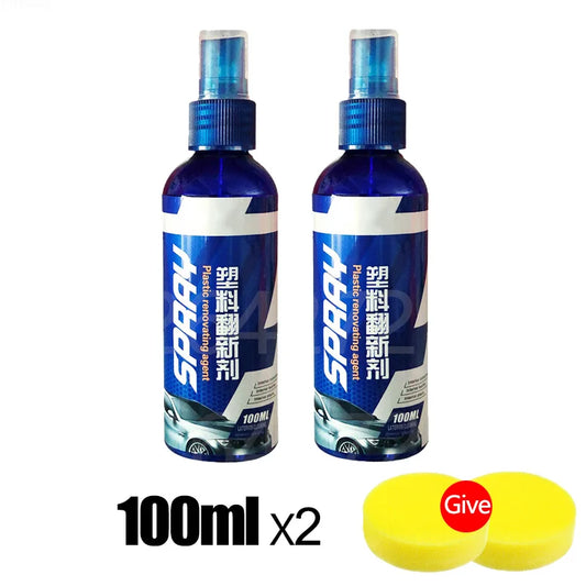 Goating Wax - Auto Plastic Restorer Back To Black Gloss Car Cleaning Products