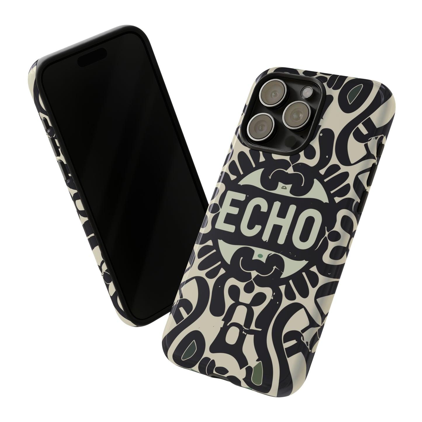 Echo iPhone 15 14 13 12 11, Samsung S23 S22 S21 S20 and ultra Phone Cases