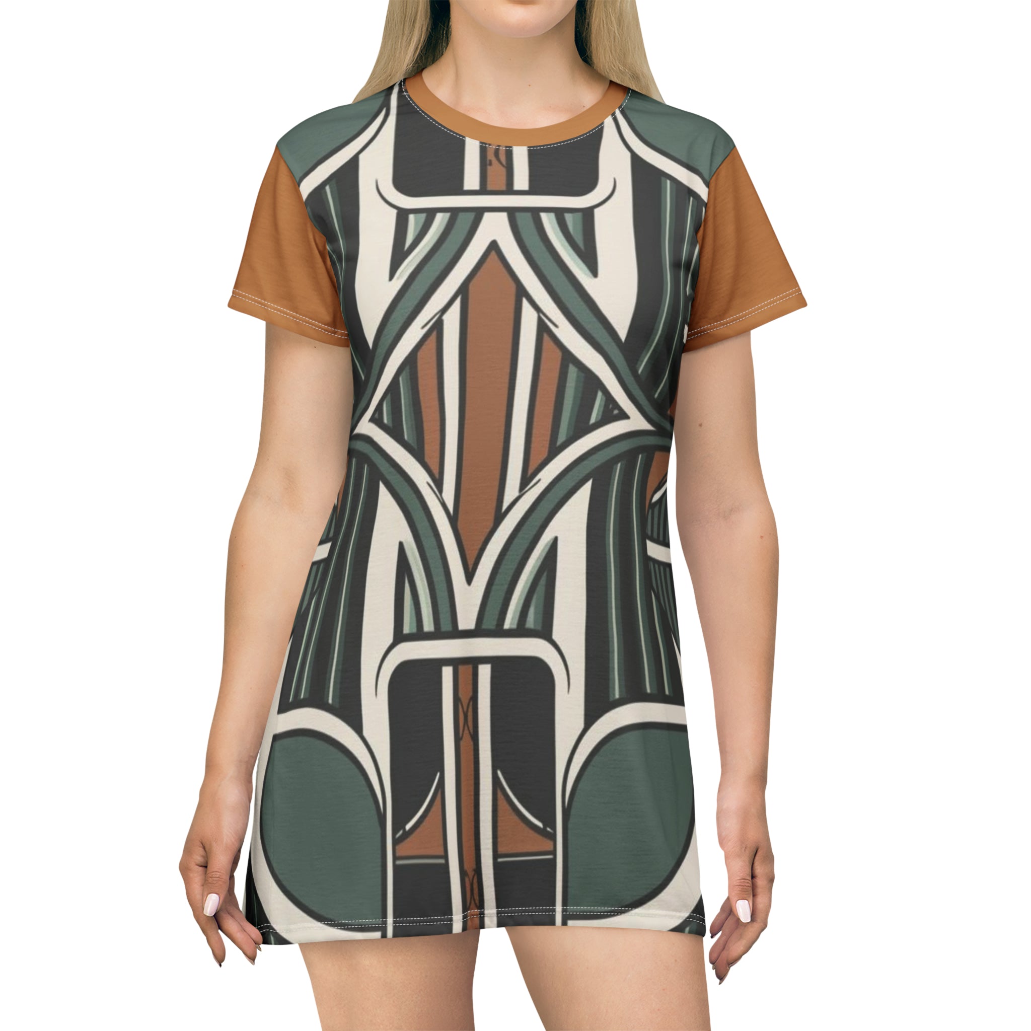 Bars and Bones T-Shirt Dress