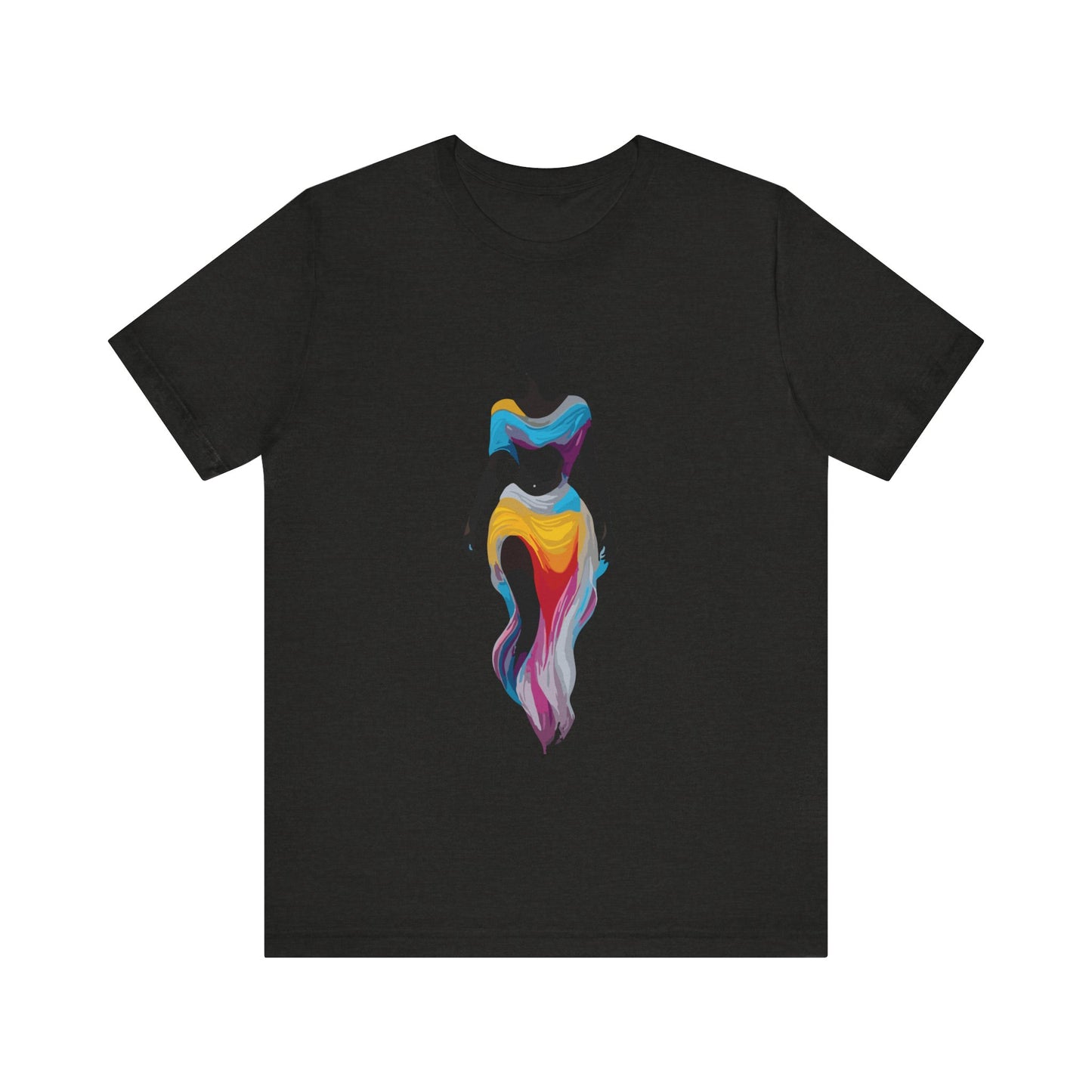 dark rainbow Unisex Jersey Short Sleeve Tee