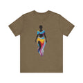 dark rainbow Unisex Jersey Short Sleeve Tee