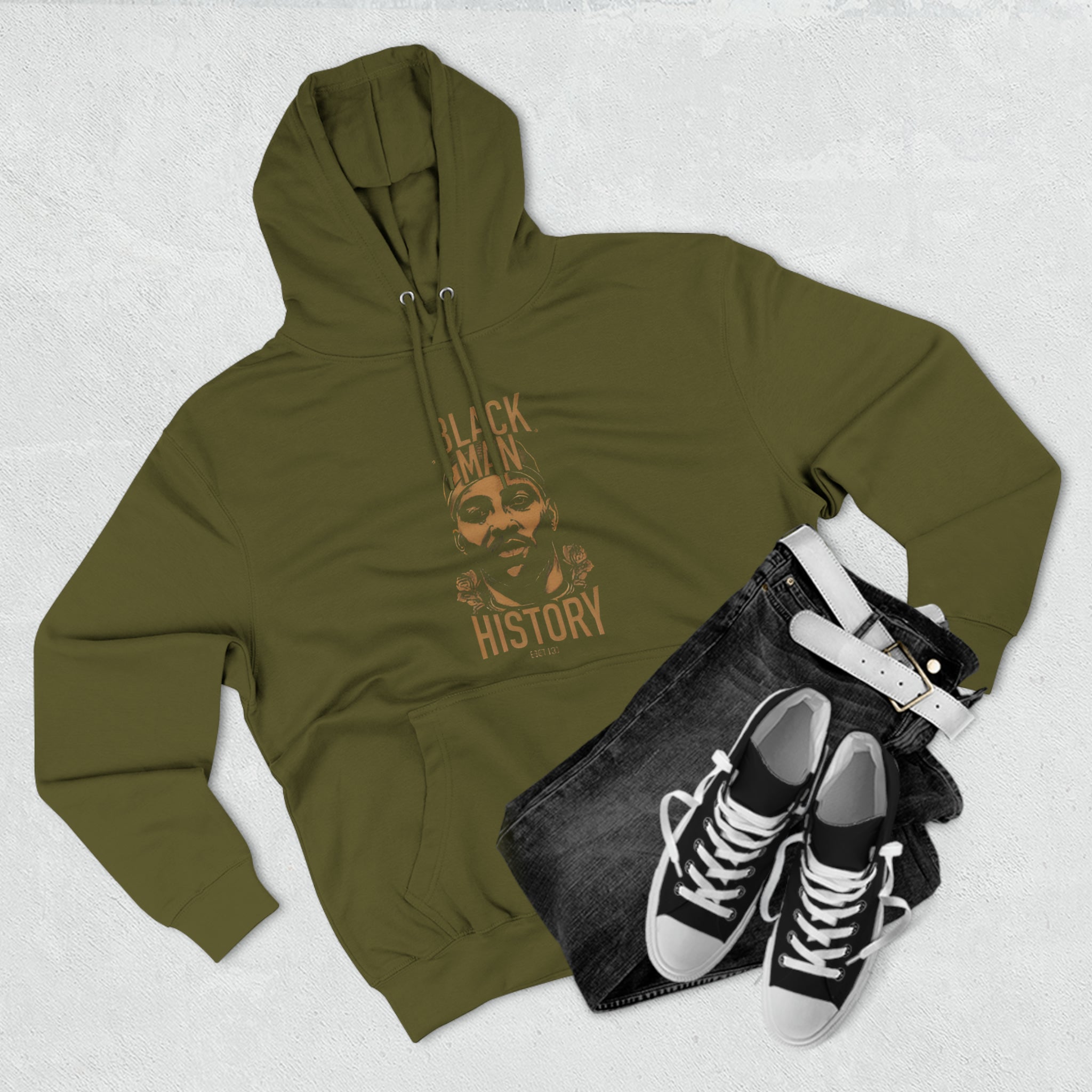 A King - BMH Unisex Premium Pullover Hoodie