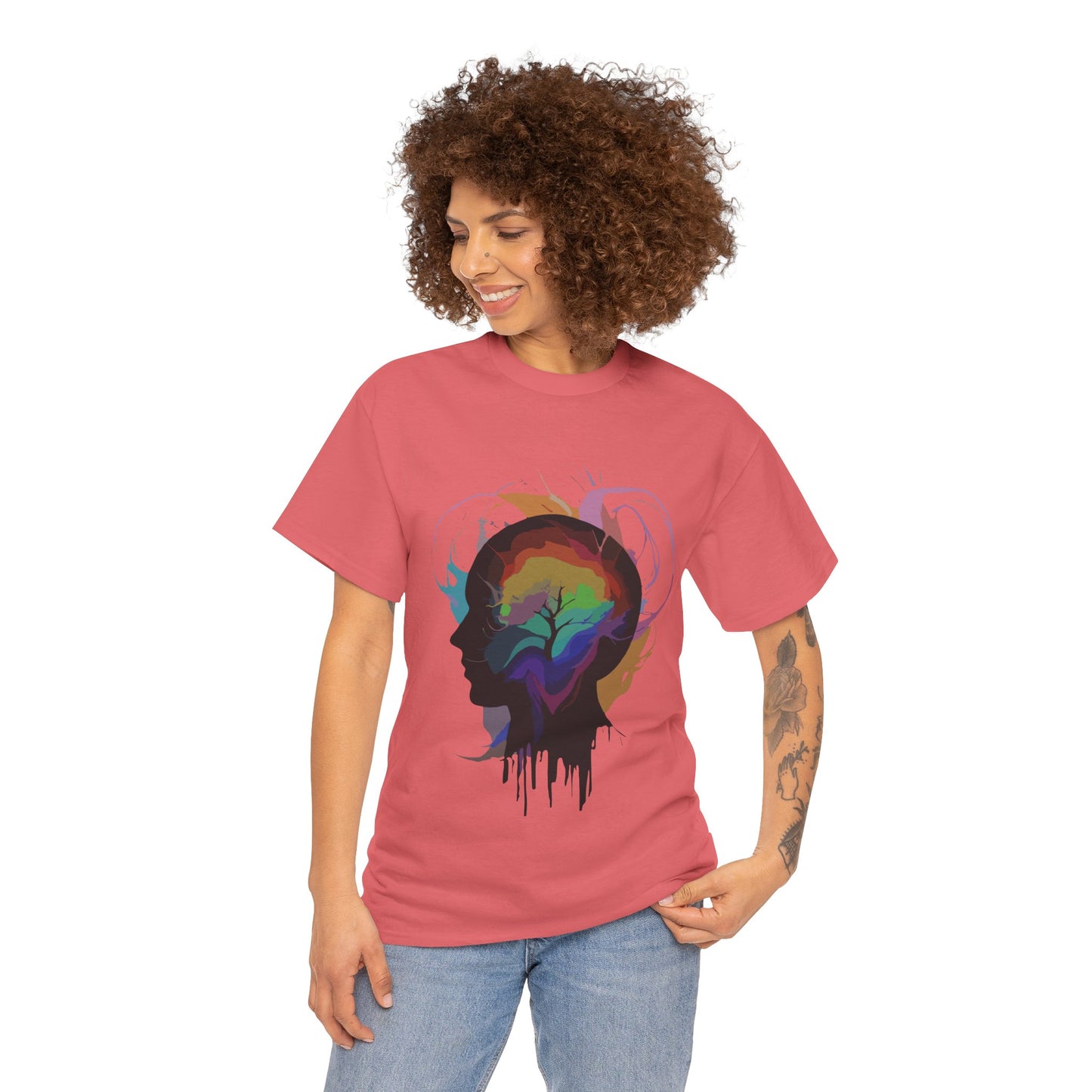 brain tree Unisex Heavy Cotton Tee