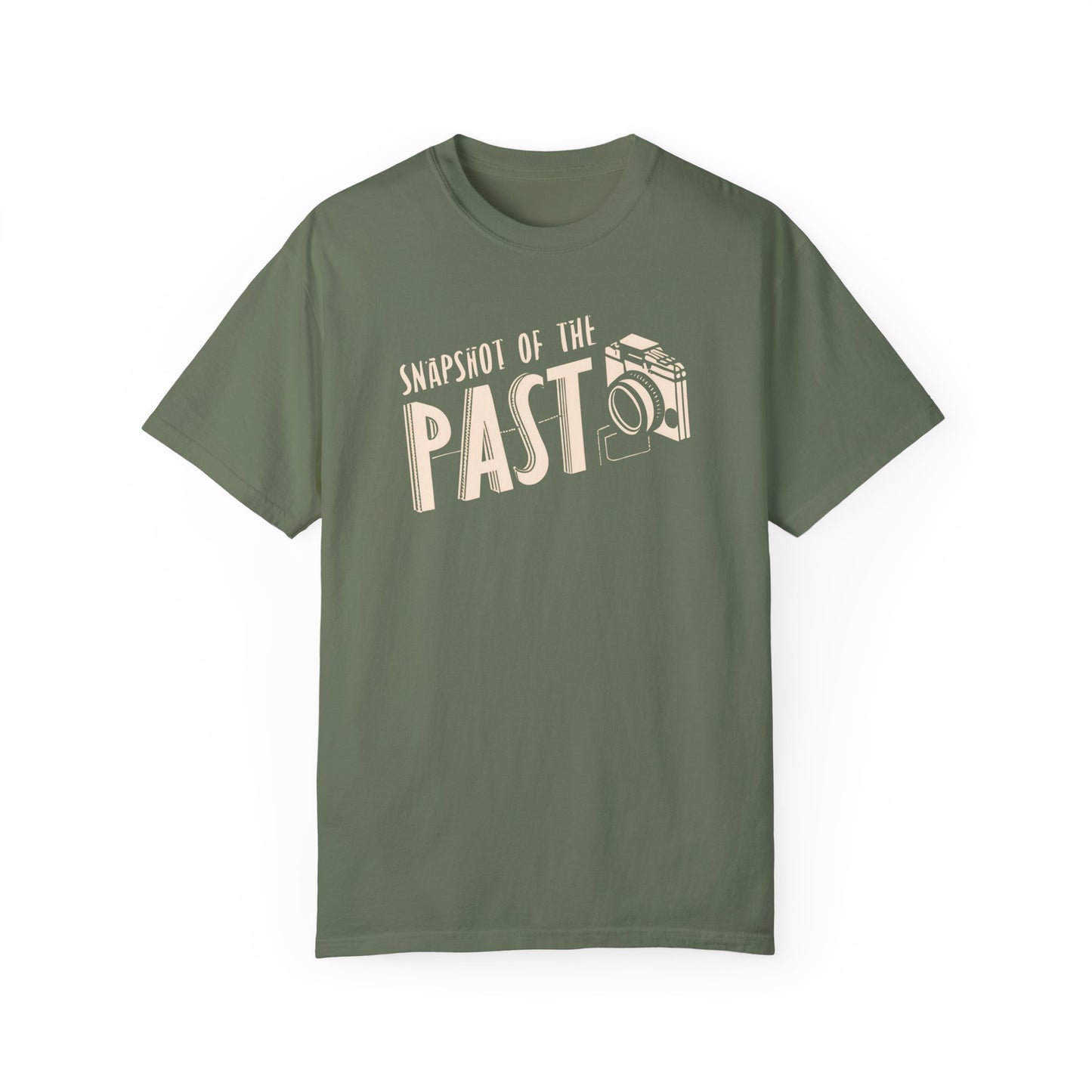 Snapshop of the  past Unisex Garment-Dyed T-shirt