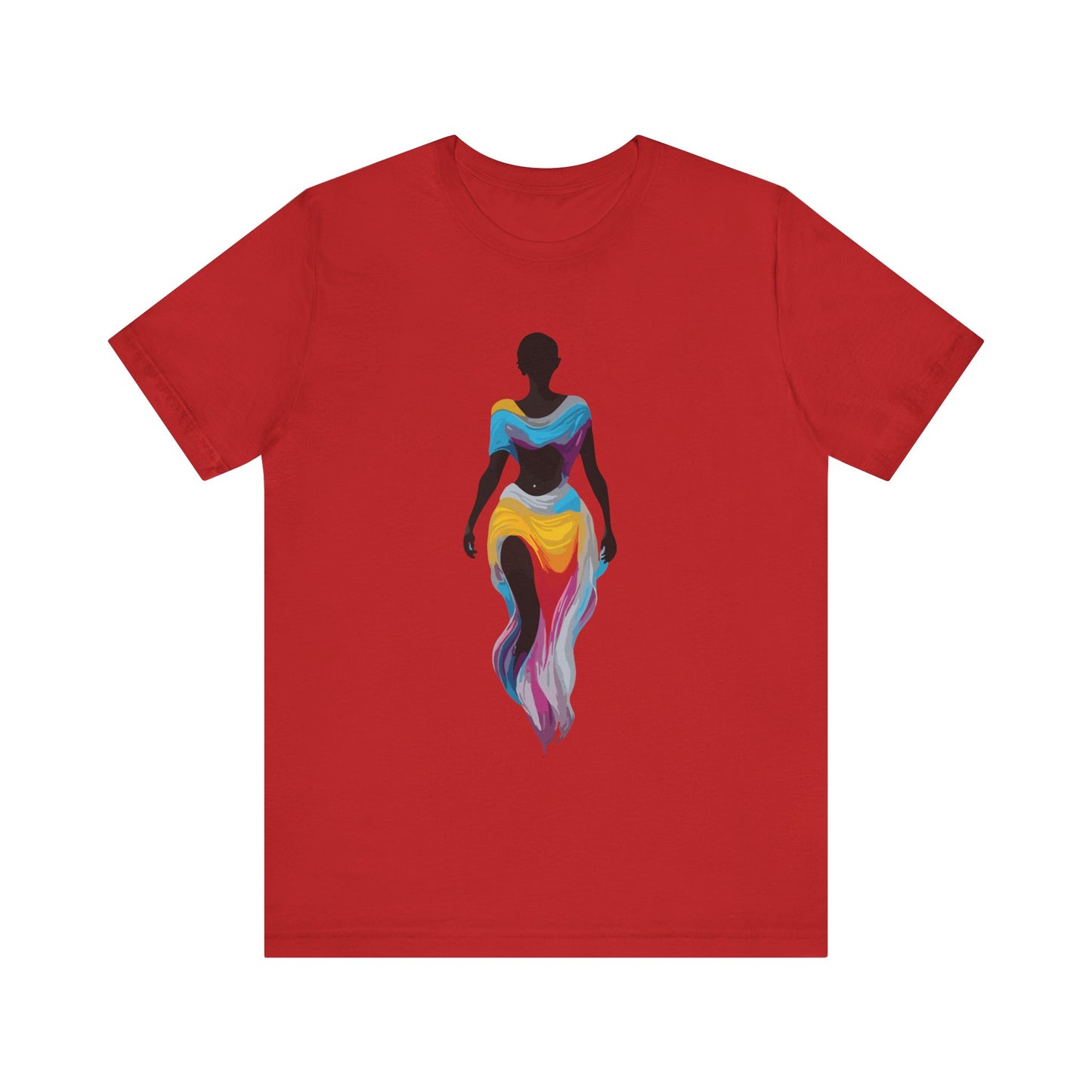 dark rainbow Unisex Jersey Short Sleeve Tee