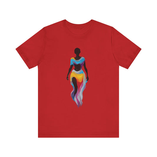 dark rainbow Unisex Jersey Short Sleeve Tee