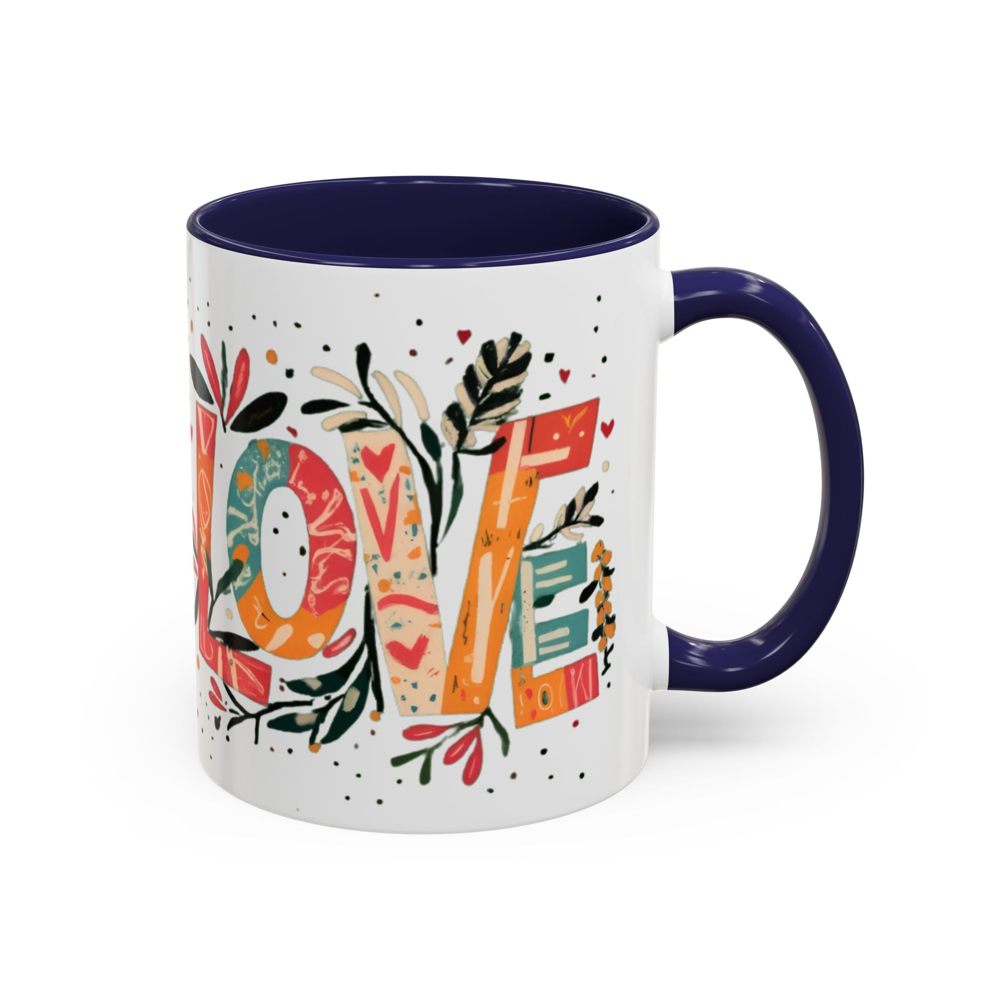 Love Accent Coffee Mug, 11oz