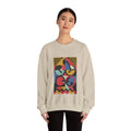 Long sleaves coat Unisex Heavy Blend™ Crewneck Sweatshirt