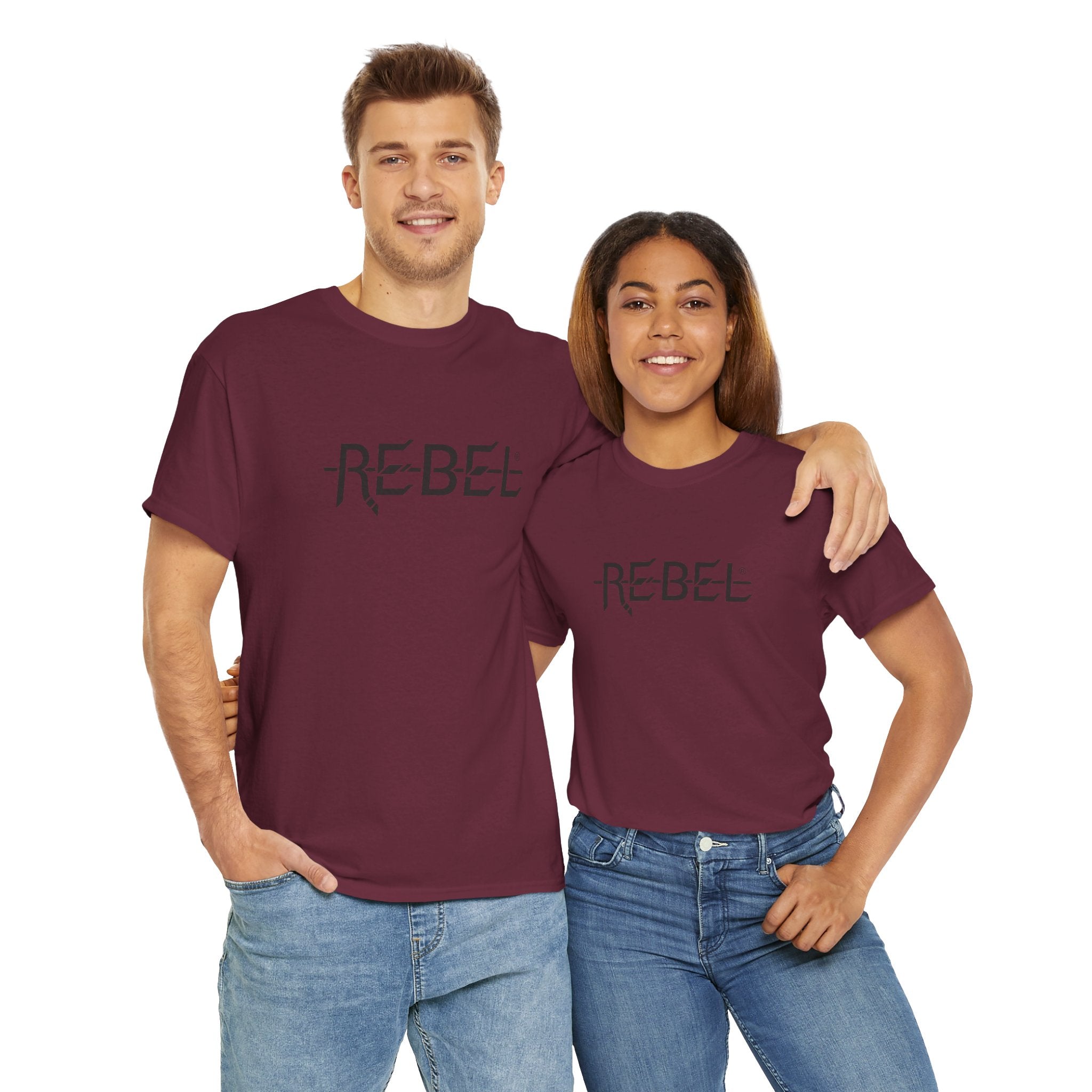 Rebel Unisex Heavy Cotton Tee