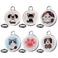 Pet Anti-Lost GPS Tracker Bluetooth-compatible Smart Activity Tracker Waterproof Real-Time Global Location Tracker for Dogs Cats