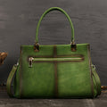 Vintage leather handbag