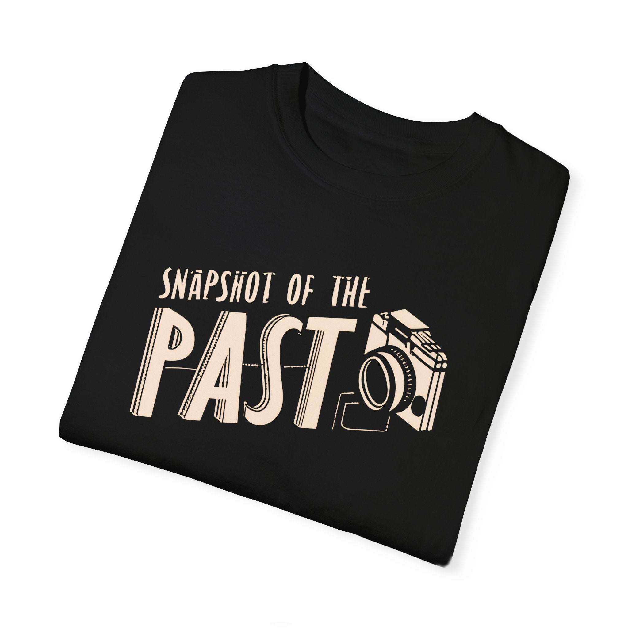 Snapshop of the  past Unisex Garment-Dyed T-shirt