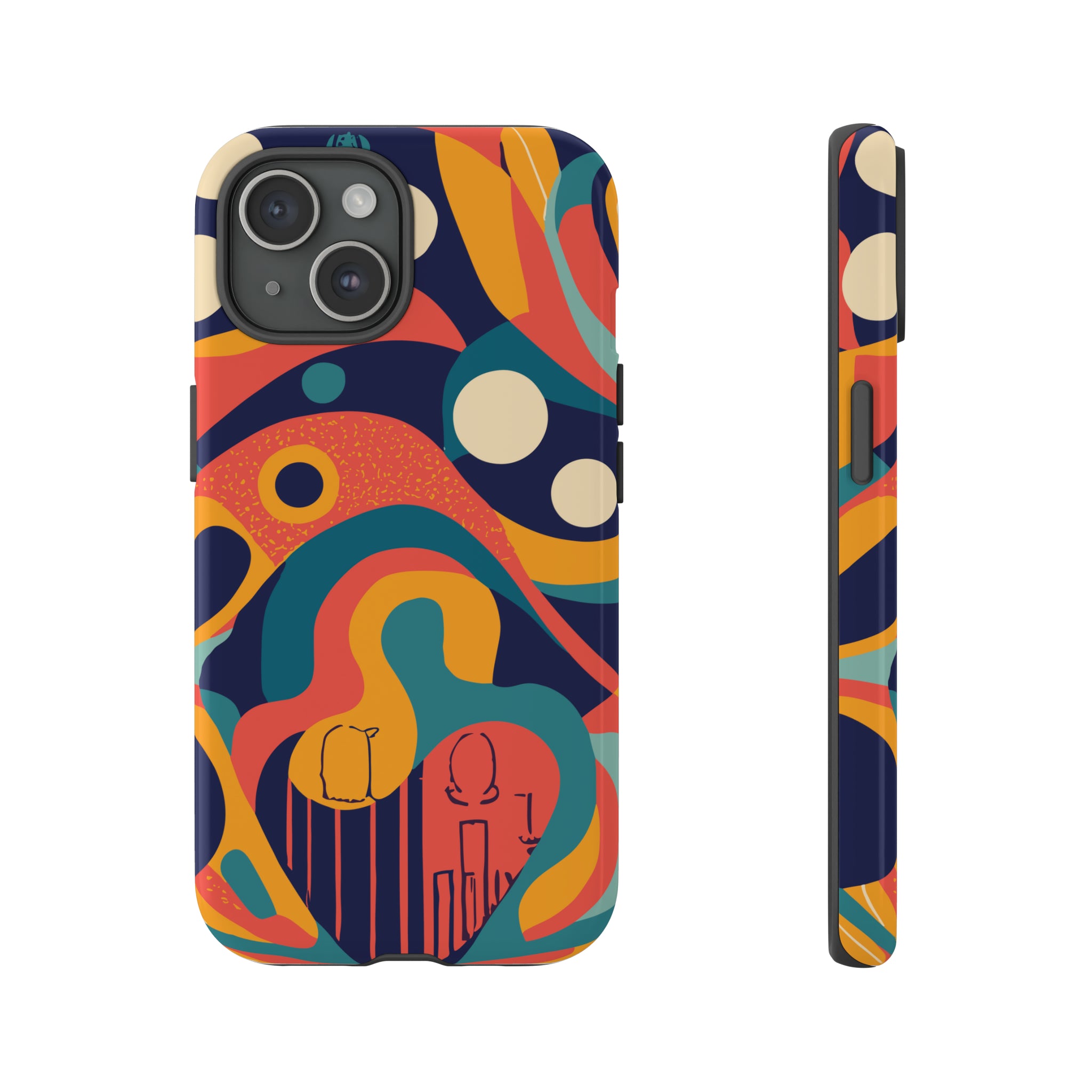 Owl Iphone 15 SeriesTough Cases