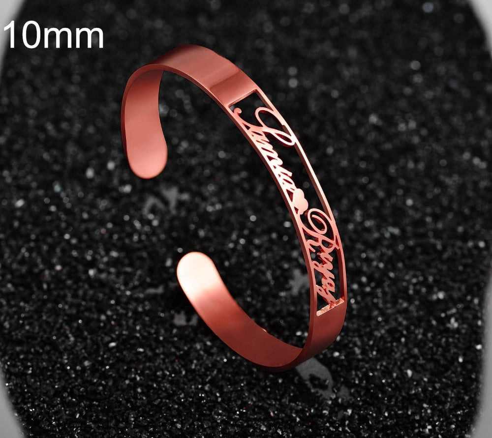 Customized Name Stainless Bracelet