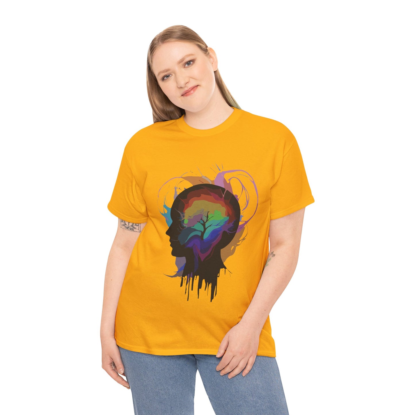 brain tree Unisex Heavy Cotton Tee
