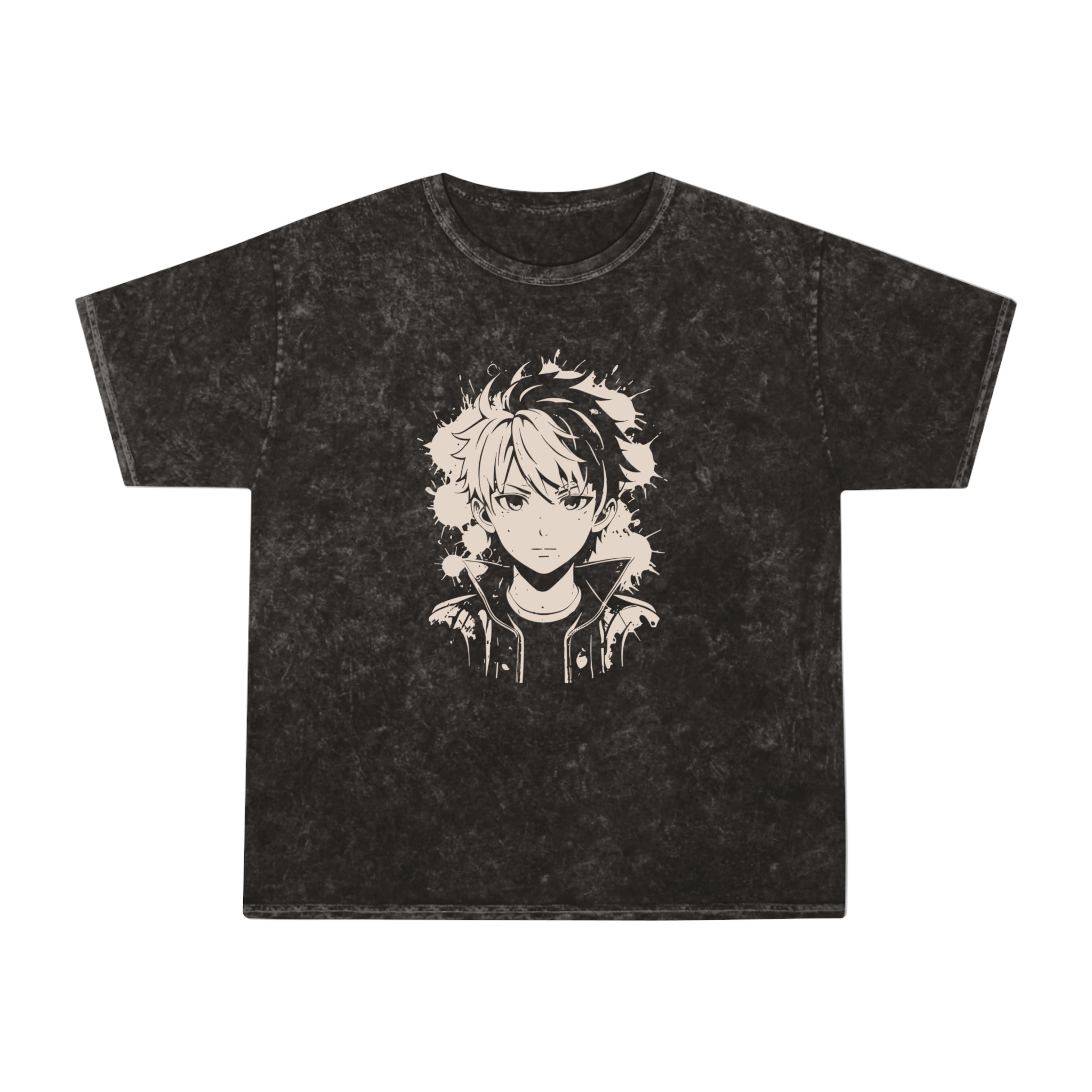 Anime Unisex Mineral Wash T-Shirt