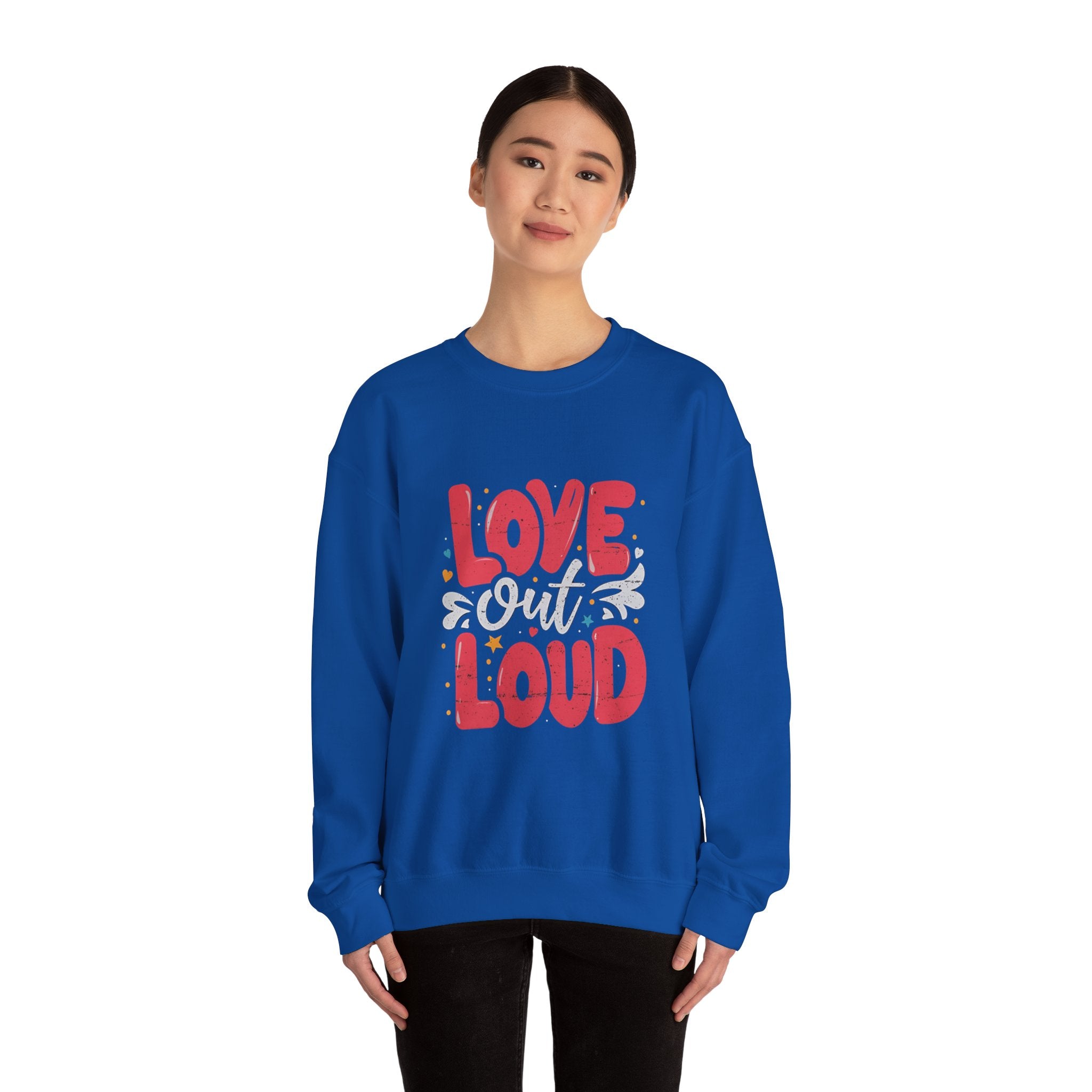 Love Lound Unisex Heavy Blend™ Crewneck Sweatshirt