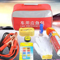 Car Vehicle Emergency Rescue Bag Jumper Cables Onboard Mini First Aid Kit Auto Emergency Road Kit
