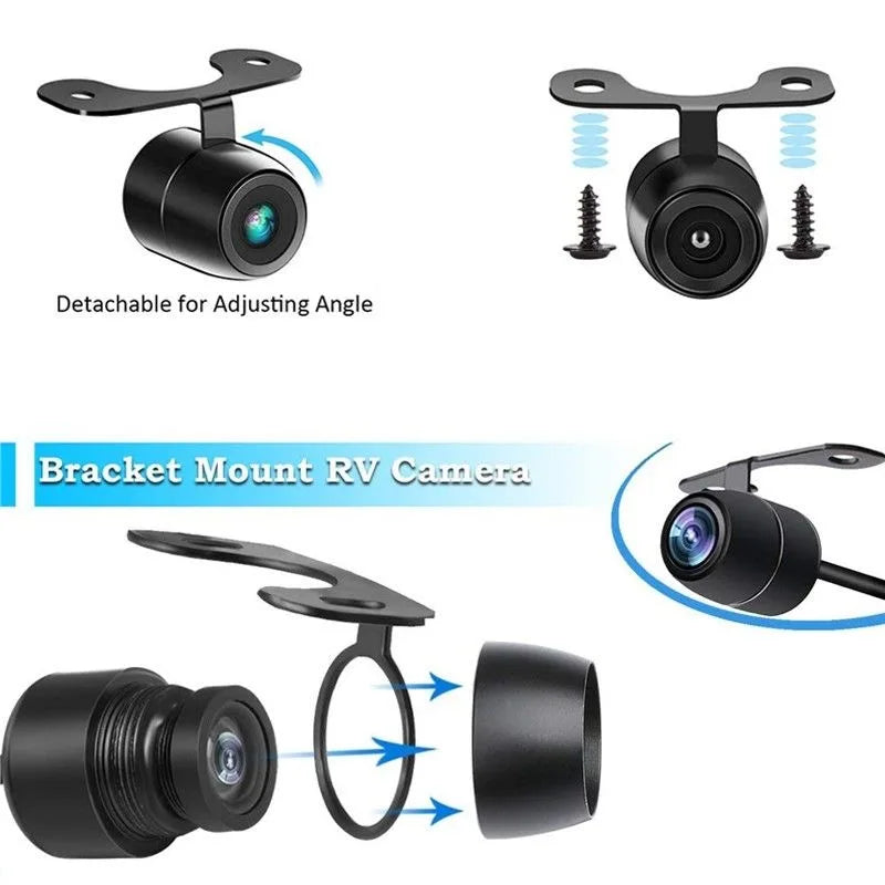 Universal Rear-view Butterfly camera Night vision reverse camera with 5-pin extension cord for car cameras with dashcam