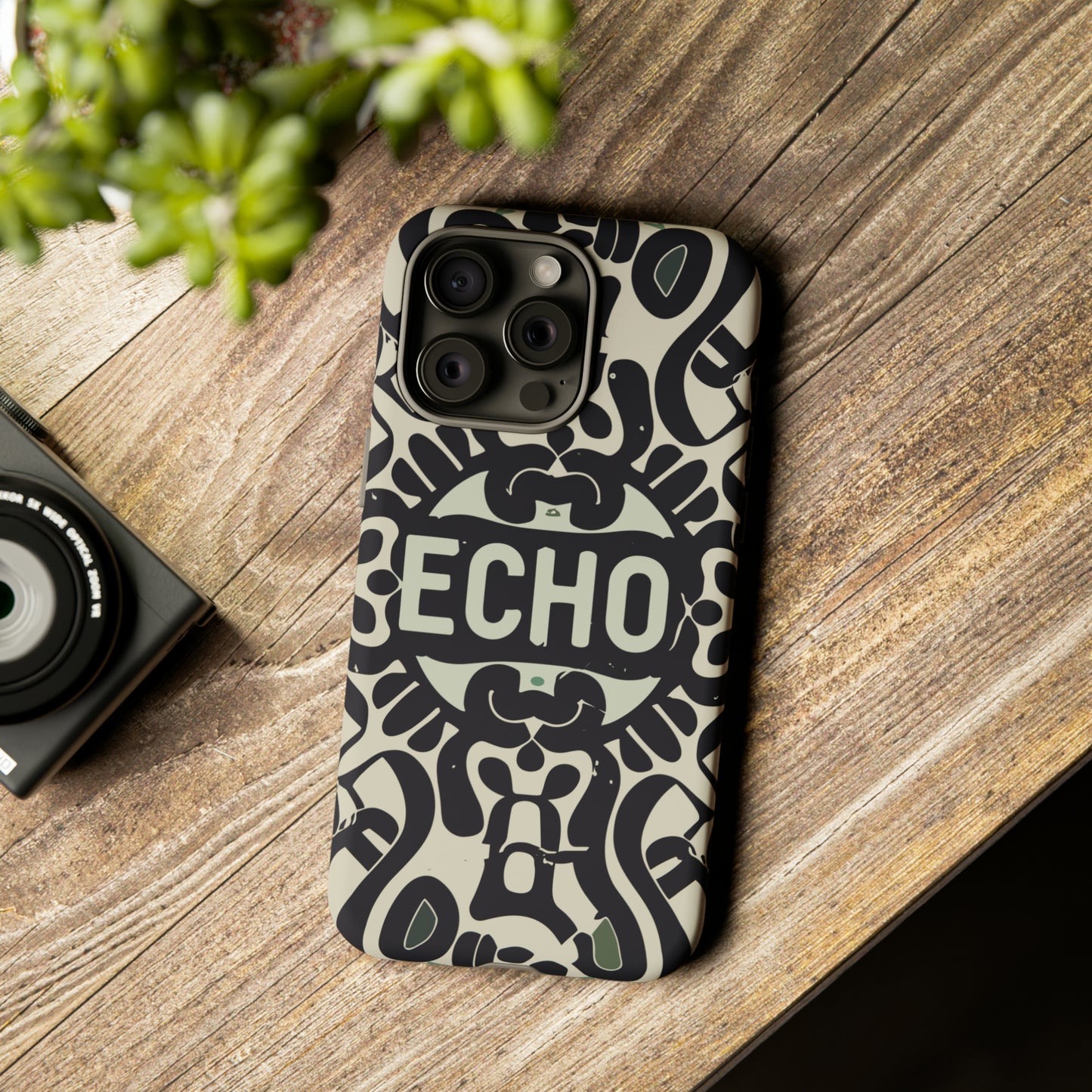 Echo iPhone 15 14 13 12 11, Samsung S23 S22 S21 S20 and ultra Phone Cases