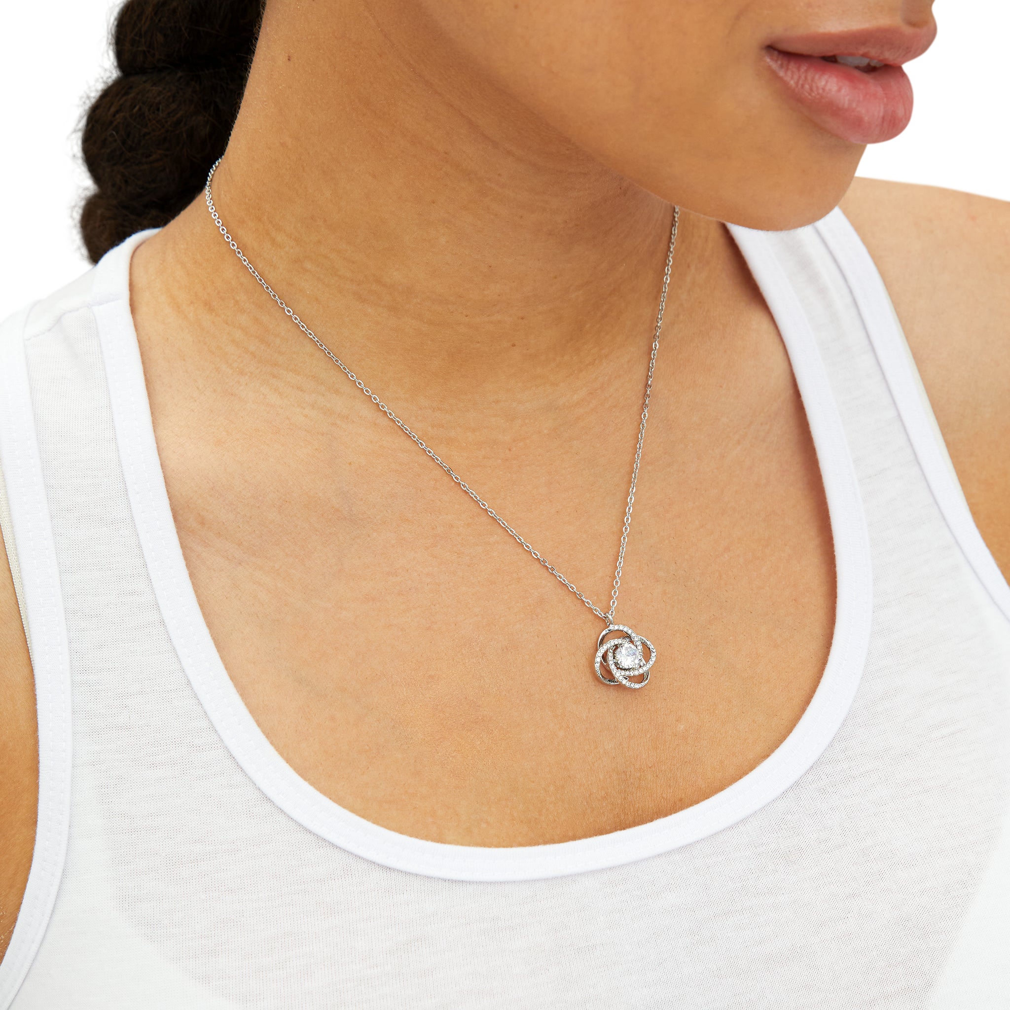 Eternal Love Knot Necklace