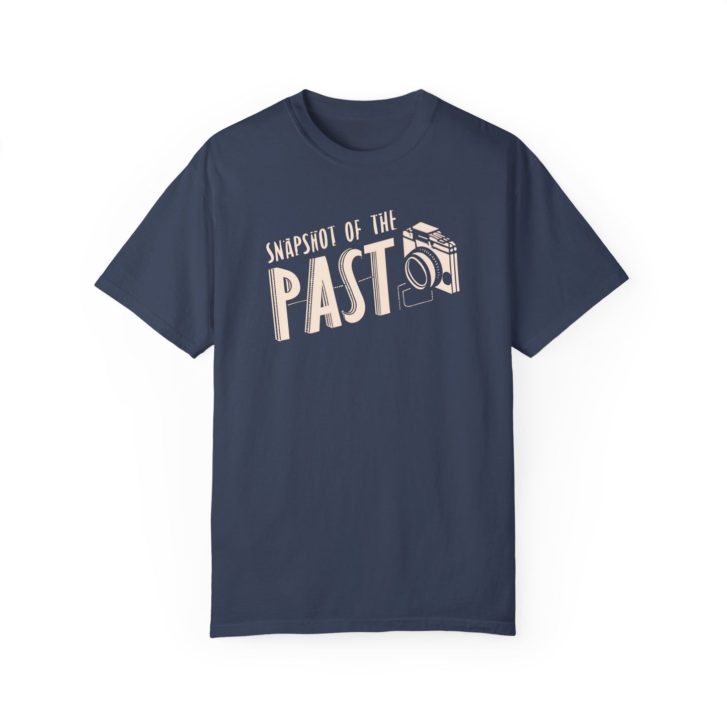 Snapshop of the  past Unisex Garment-Dyed T-shirt