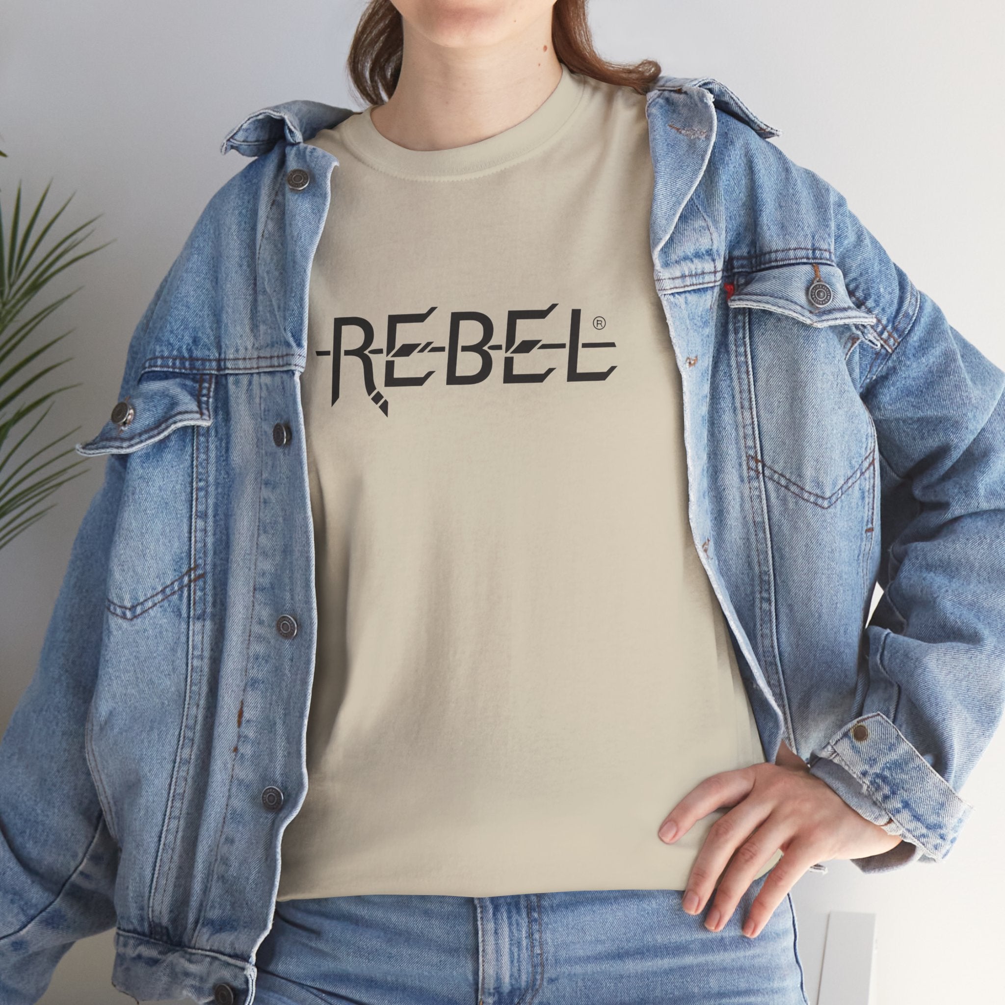 Rebel Unisex Heavy Cotton Tee