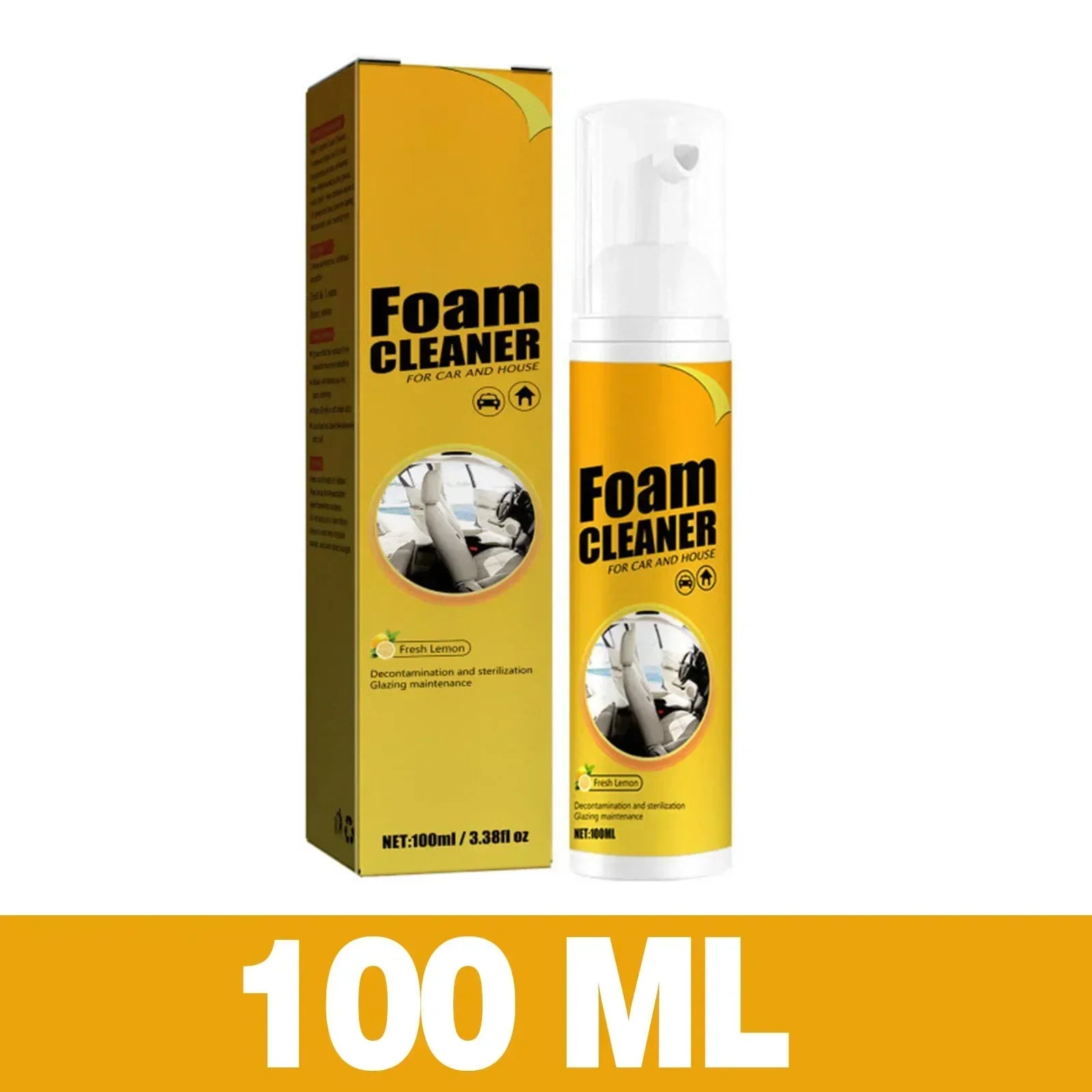 New Multi-Purpose Foam Cleaner Rust Remover Cleaning Car House Seat Car Interior Accessories Home Kitchen Cleaning Foam Spray