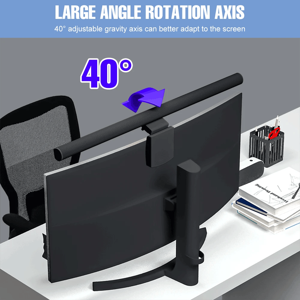 Desk Lamps Monitor For PC Gaming Lighting Study Eye Protection Dimmable Office Home