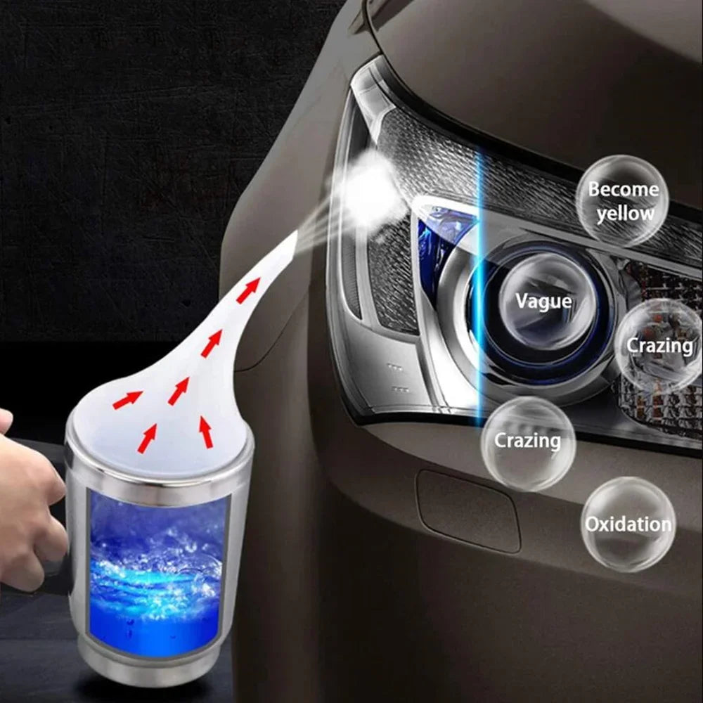 Car Headlights Repair Fluid - Cleaner Kit 800G