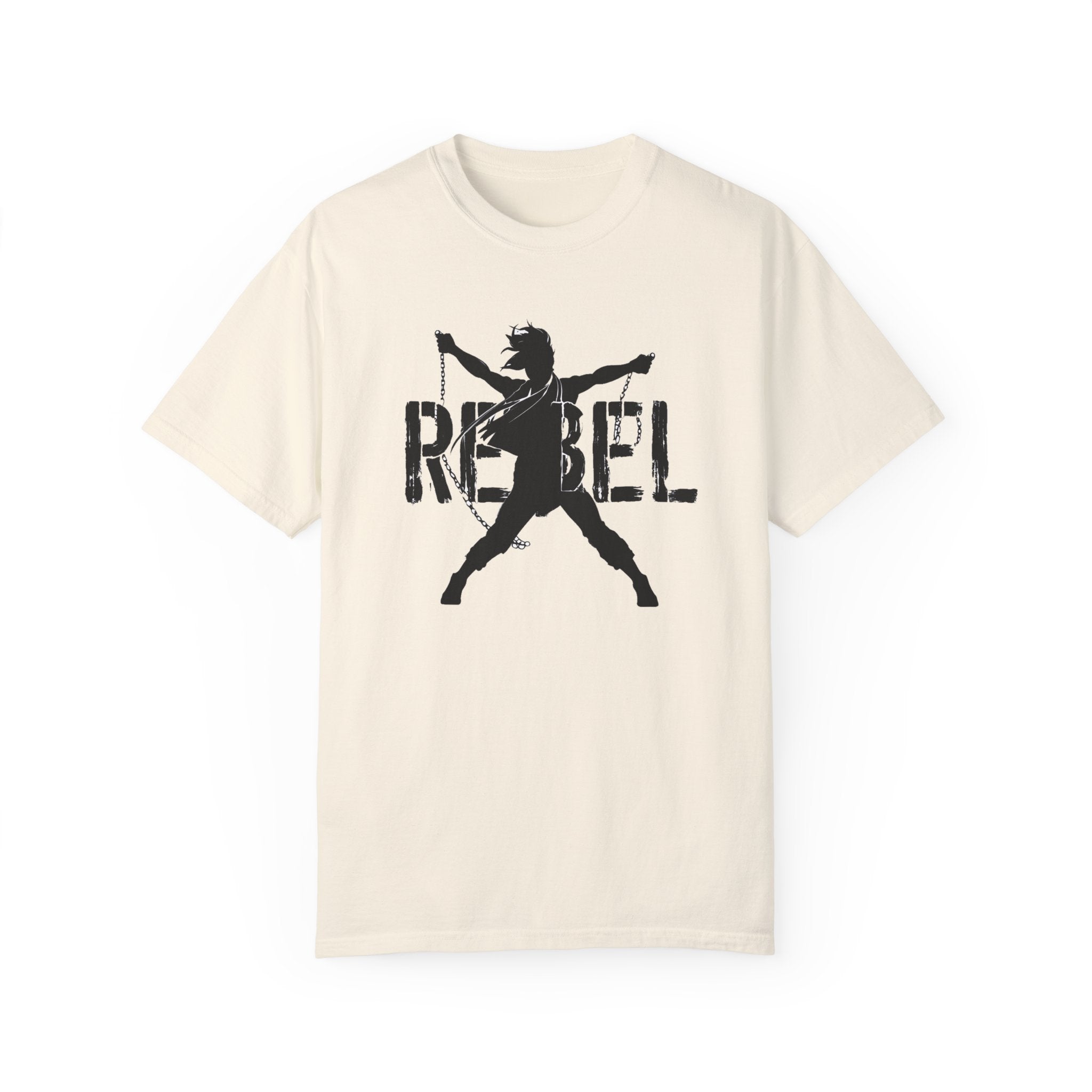 Rebel Unisex Garment-Dyed T-shirt