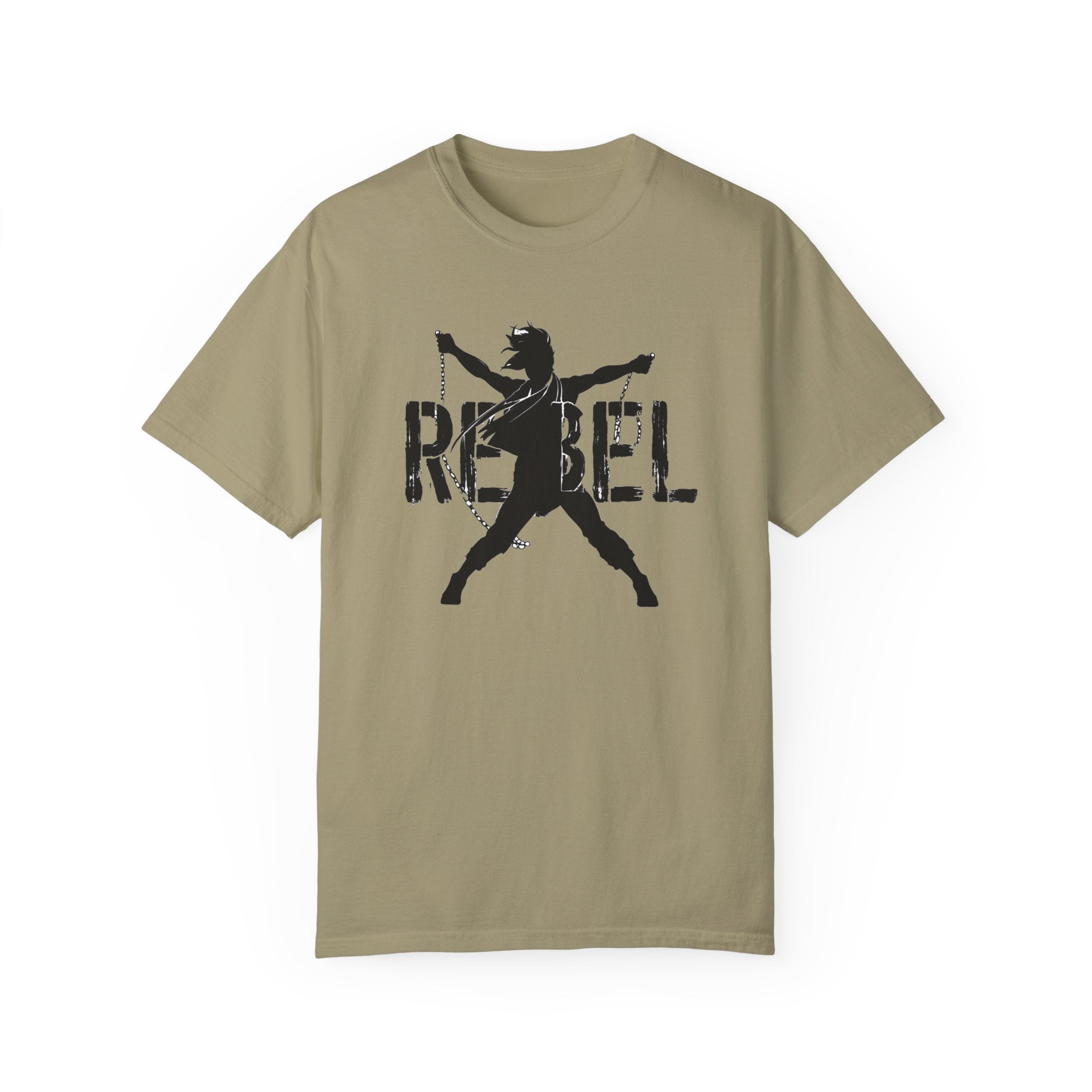 Rebel Unisex Garment-Dyed T-shirt