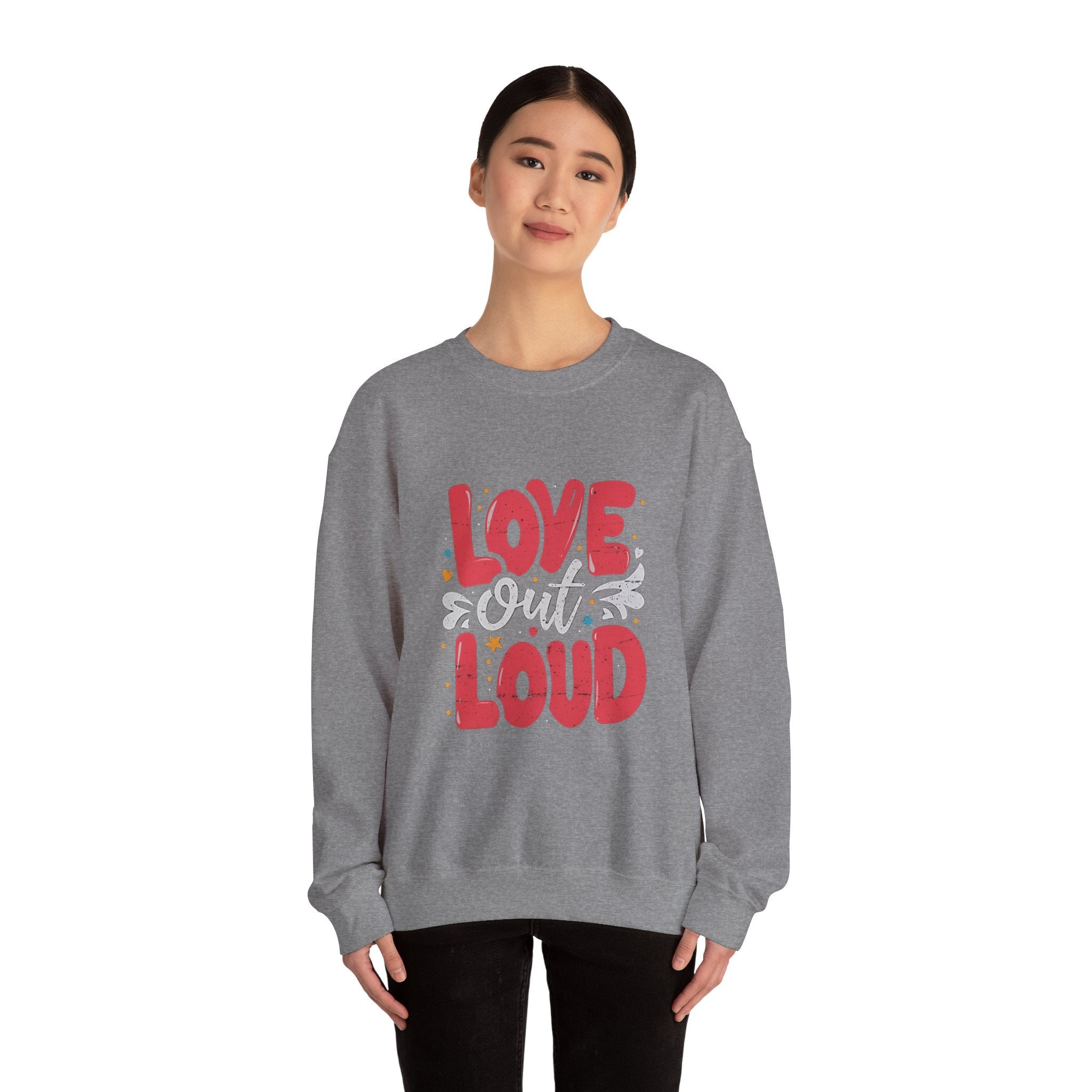 Love Lound Unisex Heavy Blend™ Crewneck Sweatshirt