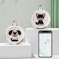 Pet Anti-Lost GPS Tracker Bluetooth-compatible Smart Activity Tracker Waterproof Real-Time Global Location Tracker for Dogs Cats