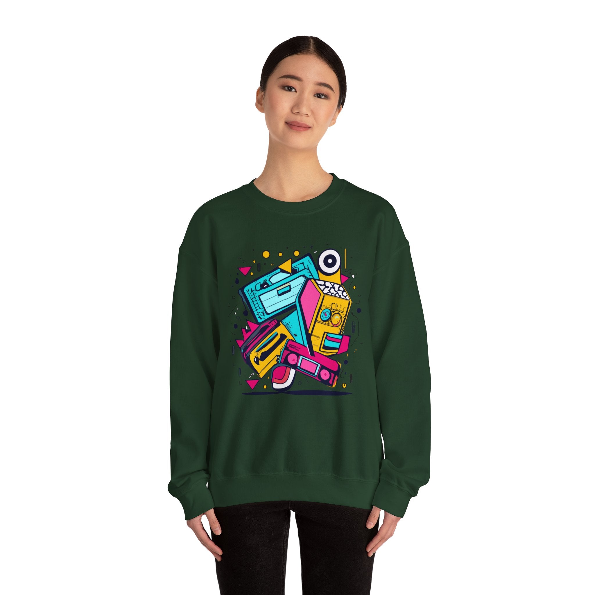 Energetic Unisex Heavy Blend™ Crewneck Sweatshirt